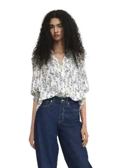 Raya 3/4 Overhemdblouse