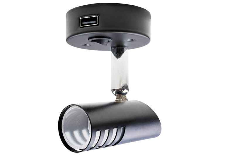 Opbouwspot LED Sao met USB