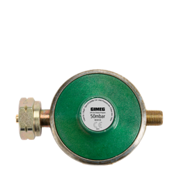 Universele Gasdrukregelaar 1/4 Inch Links 50Mbar