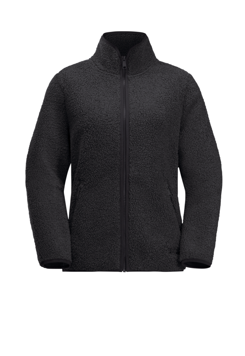 High Curl Fleece Jas