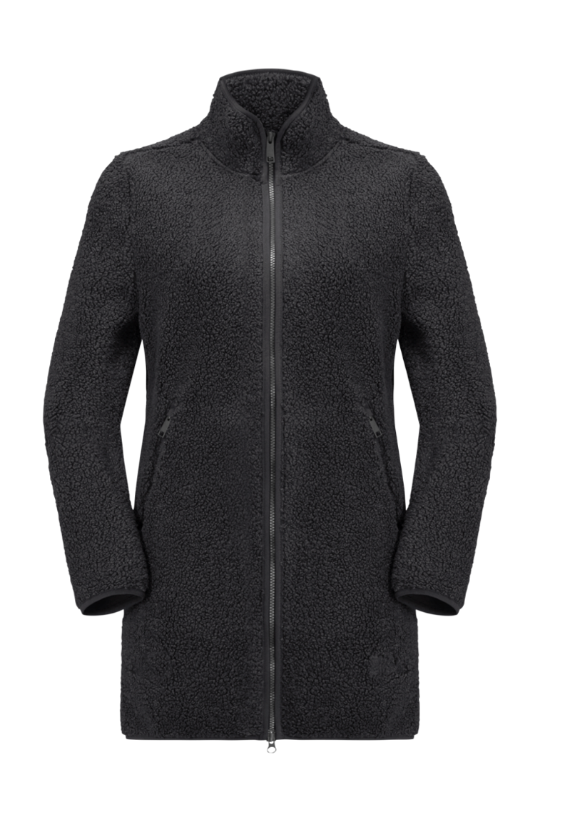High Curl Fleece Jas