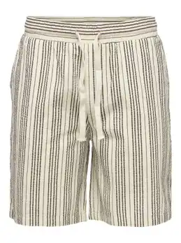 Cruz Seersucker Jogger Shorts