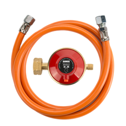 Gasdrukregelaarset Afblaas 1/4 Inch Links 30Mbar 60 cm