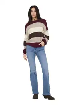 Latia L/S Stripe Pullover Knit