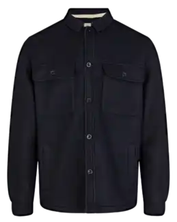 Aklion Boiled Wool Overshirt