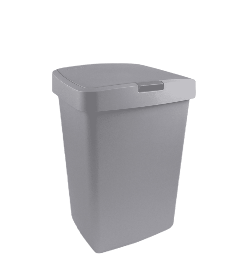 Sunware Delta prullenbak klep 50L grijs