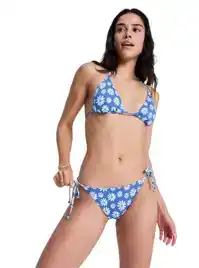 Printed Essentials Athletic Tri bikinitop