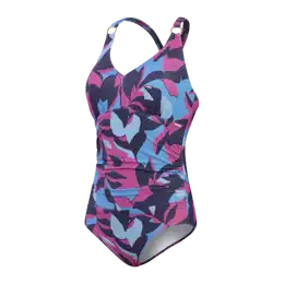 Shaping Printed V Neck Badpak