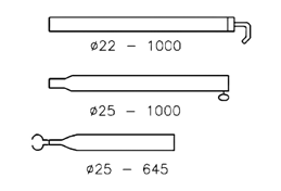 Extra Dakligger 25/22 mm