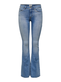 Blush Flared Jeans