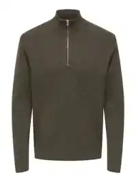 Ting Life Reg Half Zip Knit