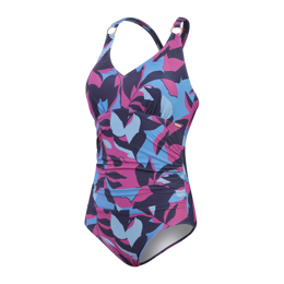 Shaping Printed V Neck Badpak