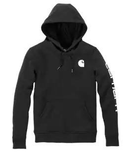 Relaxed Fit Logo Sleeve Hoodie