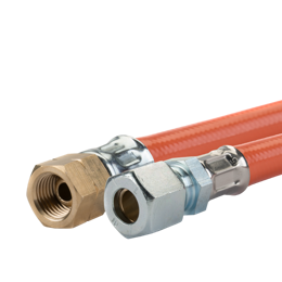 Gasslang PVC Knelkoppeling 10 mm 60 cm