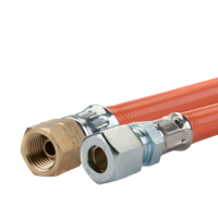 Gasslang PVC Knelkoppeling 10 mm 60 cm