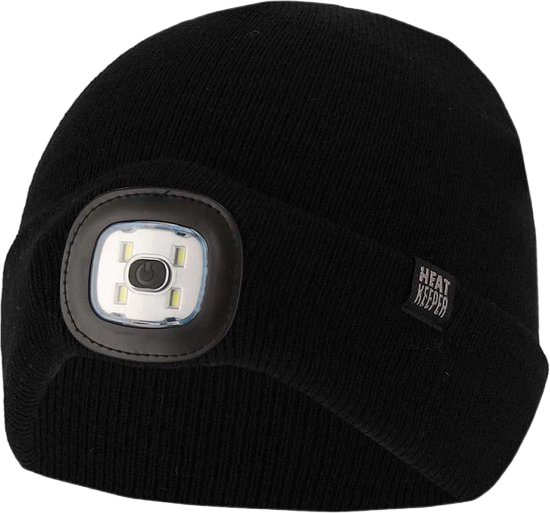 Heat Keeper Kids Thermal Beanie + Led Light Muts
