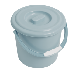 Toiletemmer 6,5 liter + Deksel