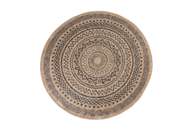 Luxe Juto Rond Tapijt