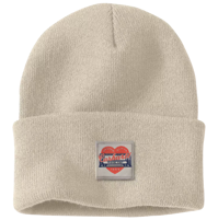 Knit Heart Beanie