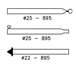 Stormstok 25*170-260cm Alu