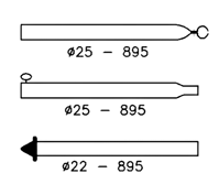 Stormstok 25*170-260cm Alu