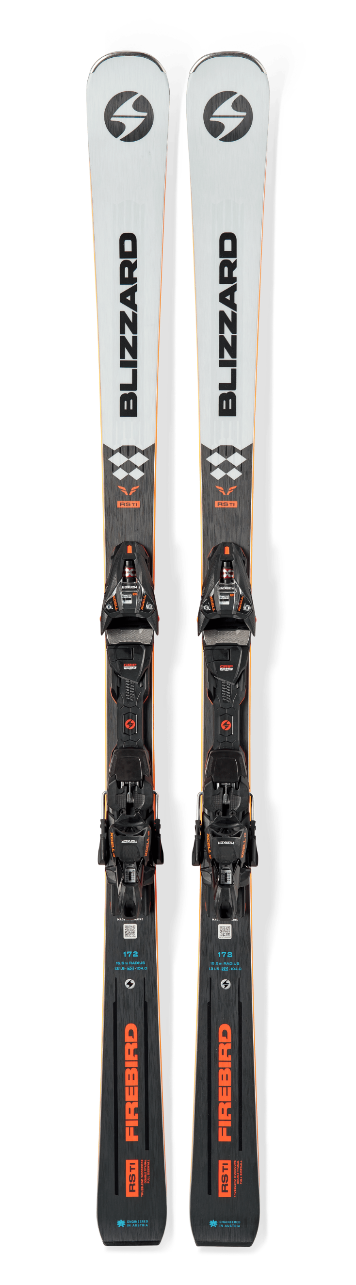 Firebird 70 Rsti Ski's + Bindingen
