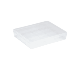 Q-line opbergdoos 16 vaks transparant