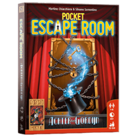 Pocket escape room achter het gordijn