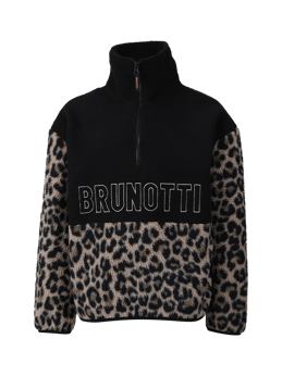 Chiny-Print Fleece Trui