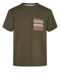 Akkikki Print Pocket T-shirt