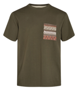 Akkikki Print Pocket T-shirt