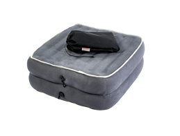 Davron Grey Pouffe XL