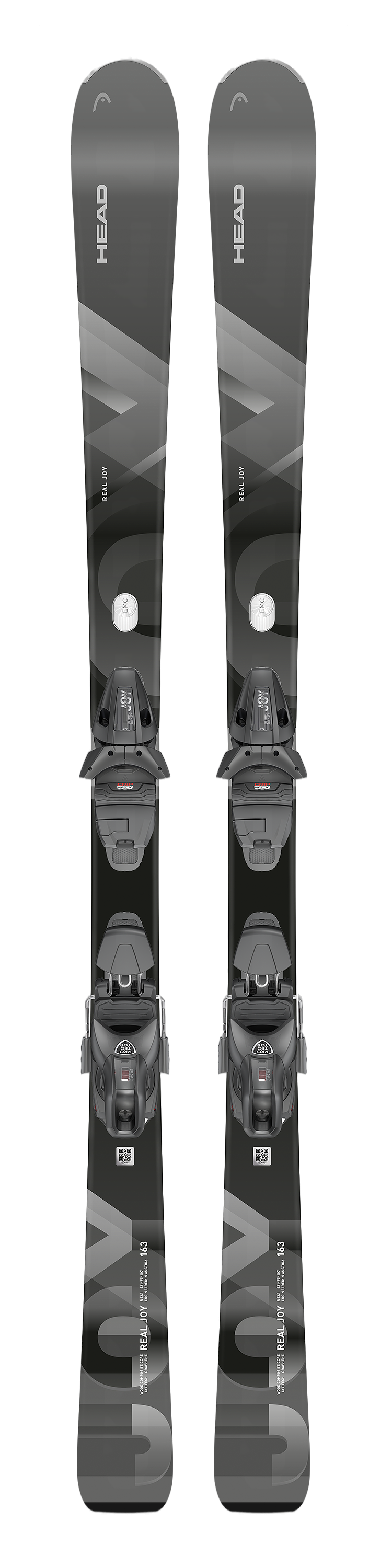 E.real Joy Ski's + Bindingen