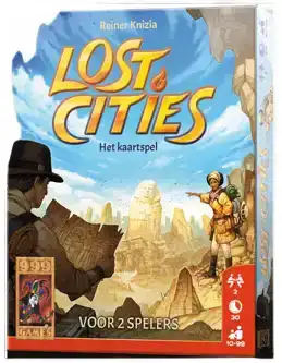 Lost cities het kaartspel