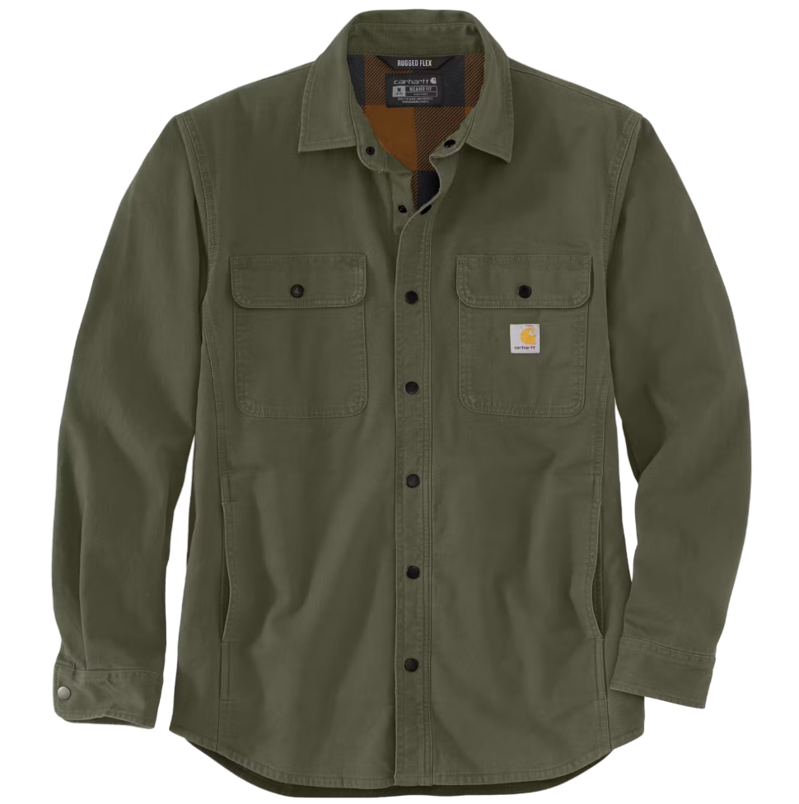 Canvas Fleece-Lined Jacket