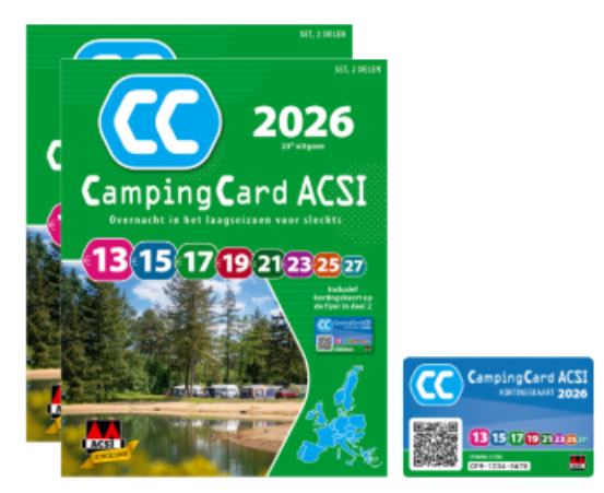 CampingCard ACSI 2026 Nederlandstalig
