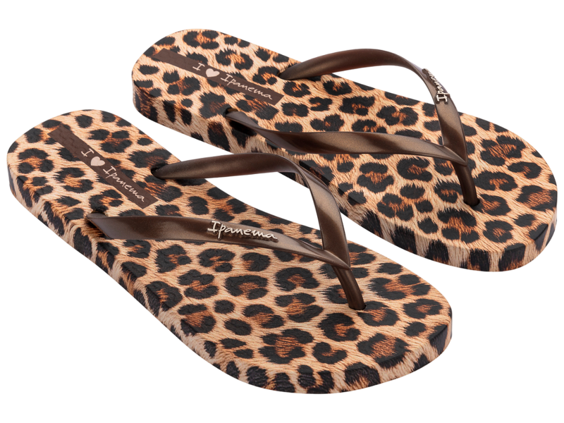 Animal Print Teenslippers