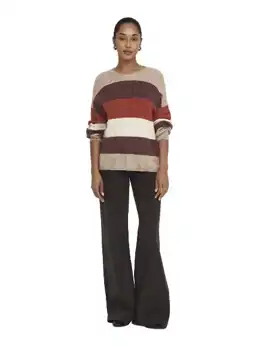Latia L/S Stripe Pullover Knit