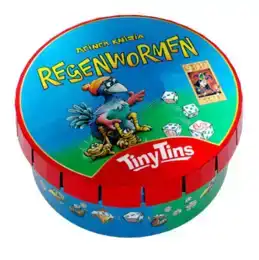 Tiny Tins: Regenwormen - Dobbelspel