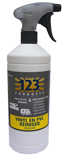 Omicron Vinyl en PVC Reiniger 1L