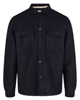 Aklion Boiled Wool Overshirt