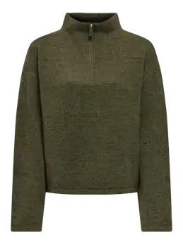 ONLCLARA LS Half Zip CS Trui