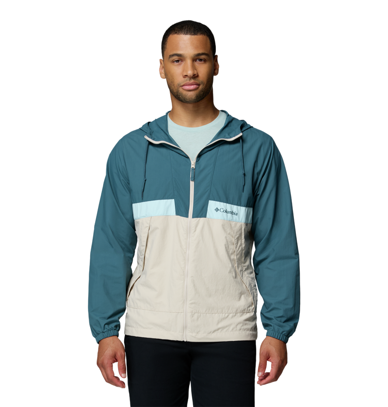 De Columbia Spire Valley Hooded Windbreaker