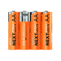 NextGen AA Batterijen USB-C Oplaadbaar - 4 Stuks