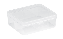 Q-line opbergdoos 4 vaks