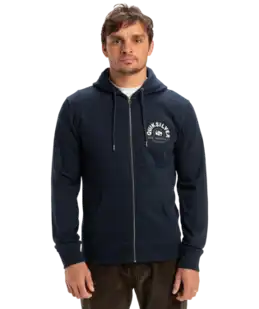 Graphic Mix Zip Hoody