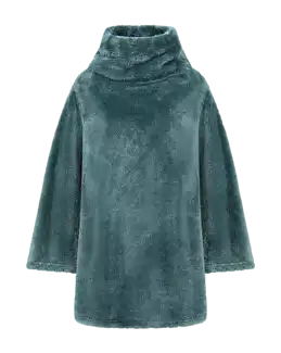 Mila Fleece Poncho