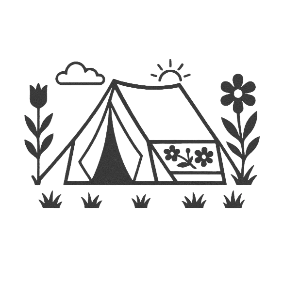 Deurmat Tent 45 x 75 cm