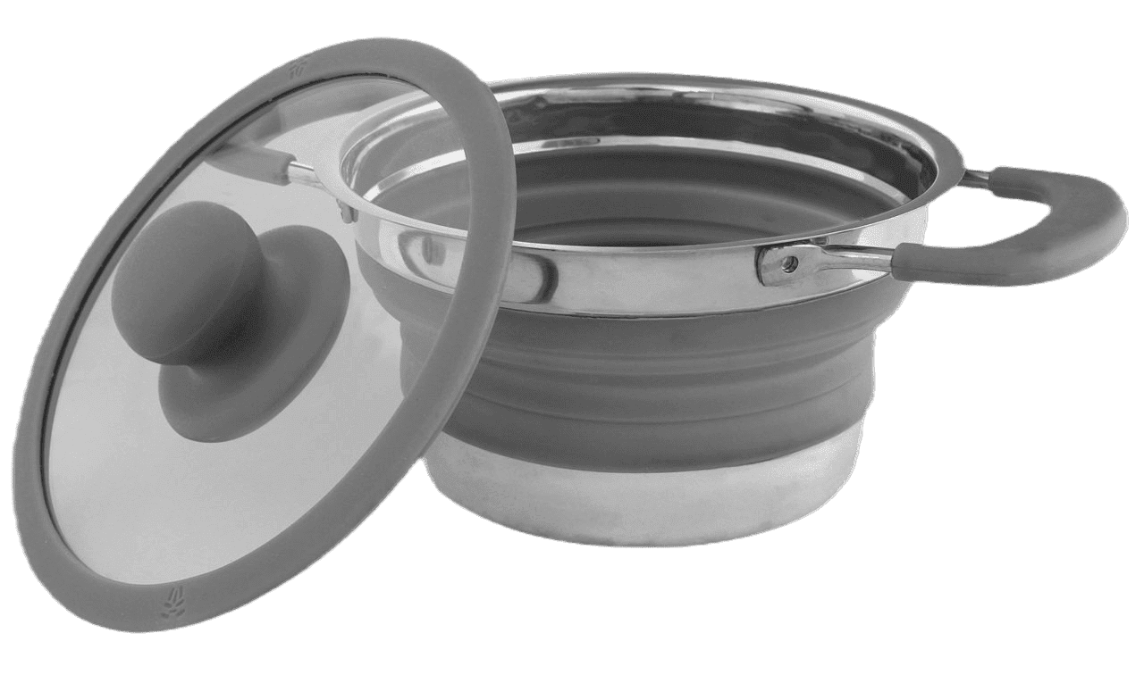 Opvouwbare Pan + Deksel 1,5L