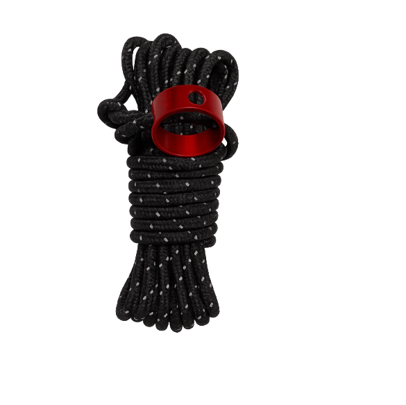 Reflecterende Scheerlijn met Afspan Ring - Set van 4